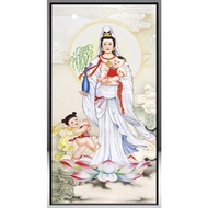 Cross Stitch Cross Stitch Precise Printing Cross Stitch Thread Gift Guanyin Kit