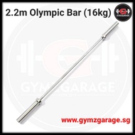 2.2m Olympic Bar (16kg) ( Home Gym Fitness Hex Dumbbell Barbell Hexagon Dumbell Bench