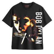 BOB DYLAN kaos band TSHIRT OVERSIZE UNISEX BLACK - TFIKS