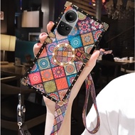 Luxury Lanyard Case For OPPO Reno 13 Pro 13F 12 Pro 12F 11F 11 Pro 10 Pro 9 Pro 8T 8Z 8 7Z 5G