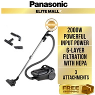 PANASONIC MC-CL605 2000W CYCLONE BAGLESS CANISTER VACUUM CLEANER WITH HEPA FILTER MC-CL605KV47