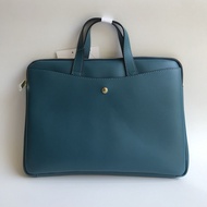 2025 New Ladies Business Handheld Briefcase Commute A4 Document 14 Inch Computer Bag Layered High-En