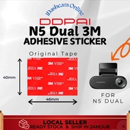 [READY STOCK] 3M Adhesive Sticker for DDPAI N5 Dual Dash Cam | Original 3M VHB Tape | Aut Dashcam