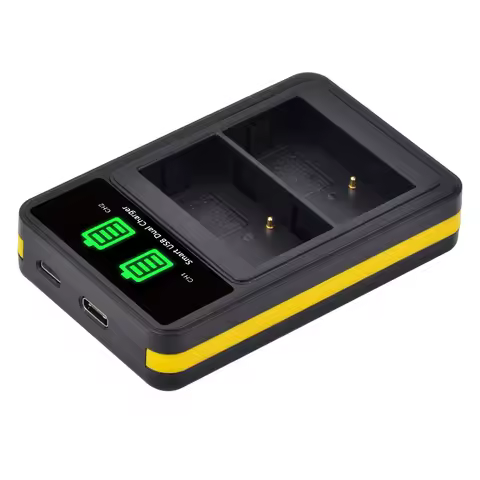 Batmax EN-EL3E EN-EL3 Battery Charger with Type C Port for Nikon D30 D50 D70 D70S D90 D80 D100 D200 