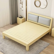 （อน 5 ฟุต เตียงนอน 6 ฟุต ส่งฟร） ฟุต เตียงนเตียง เตียงไม้สนไม้แท้ สามารถใช้ได้อย่างน้อย 10 ปี