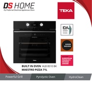 TEKA Built in Oven Maestro Pizza Pyrolytic 71L Oven HLB8510 BK | AIR FRY OVEN 70L HLB8416