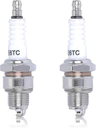 Atunee 2PCS Spark Plug for Coleman CT100U CC100X Mini Bike Dirt Pit Bike Replace for E5TC E6TC E6RC