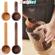 ZAIJIEEE Coffee Spoon Black  Coffee Bean Scoop Gram Scoop Wooden