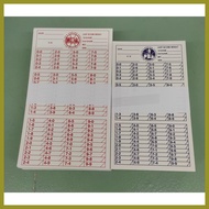 ◧ ◱ ⚽︎ ENDING CARD , PBA CARD , BACK TO BACK ENDING CARD SMALL & medium &BIG , 1BUNDLE (100PCS)