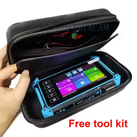PTZ Controller 5100 Plus Tester Monitor Kit Video Surveillance Tester Network Cable Multi-Function H