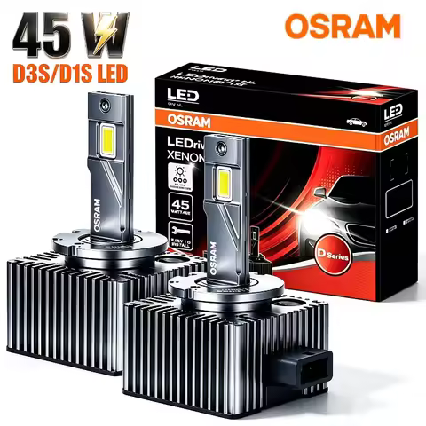OSRAM D3S D1S LED CANbus 6000K 45W D3S D1S HID Conversion Kits Car Headlight Bulb Auto Lamp Plug&Pla