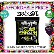 ERNIE BALL ELECTRIC GUITAR STRINGS REGULAR SLINKY 2721 COBALT ELECTRIC GUITAR STRINGS - 10-46 GAUGE