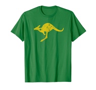 AUSTRALIA KANGAROO AUSSIE ROO FLAG ROUNDEL SPORTS MILITARY T-Shirt