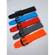 Rubber Strap Watch Strap For Alexandre Christie 22mm And 24Mm