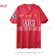 Cotopaxi Red Devils Home Retro Jersey Of No. 7 Cristiano Ronaldo And No. 10 Wayne Rooney Short-Sleev