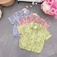 Cuc fashion somi shirt, high-end short-sleeved horse-shaped shirt, short-sleeved shirt A711