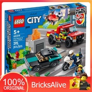 [BricksAlive] LEGO CITY Fire Rescue & Police Chase 60319