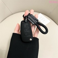 Leather Car Remote Key Case Cover for Audi A3 A4 B9 A6 A7 4K A8 E-tron Q5 Q8 C8 D5 SQ8 Audi A1 A3 A4