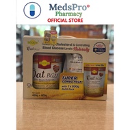 Biogrow Oat BG22 Oat Bran Powder with Beta-Glucan 480g+600g(refill pack) FREE 1sachet Banana Flavour