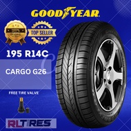 GOODYEAR TIRE 195 R14C CARGO G26