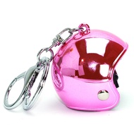 High Quality Colorful Helmet Keychain Boutique Luggage Pendant Motorcycle Helmet Broken Wind Duck He