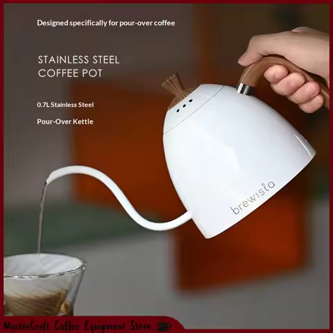 Brewista Hand Pour Coffee Kettle Hanging Ear Coffee Brewing Kettle Stainless Steel Drip Style Coffee