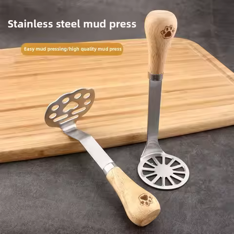 Little Bear Puree Press, a food-grade stainless steel puree pressing tool, a potato puree pressing d