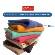 Combo of 2 Gym Shampoo Towels 34x85cm Made in Nhat Du - 100% Cotton (80g)