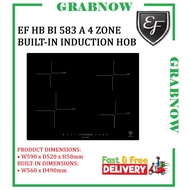 EF HB BI 583 A 4 ZONE BUILT-IN INDUCTION HOB | Express FREE Delivery