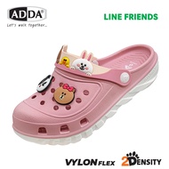 ADDA 2Density LINE FRIENDS รองเท้าหัวโต รัดส้น รุ่น 5TD24-WB ไซส์ 4-6