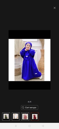 NEW gamis syar"i anak gamis polos