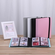 Standard 10cm Photo Album PP Elastic Solid Color Large Capacity Polaroid Game Card Star Photo Card S