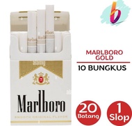 Unik MARLBORO Gold 20 Rokok 1 slop - 10 bungkus Murah