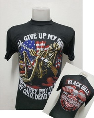 เสื้อยืดฮาเลย์ Harley-Davidson ผ้าบาง ผ้ามุ้ง ใส่สบาย สไตล์วินเทจ ป้ายVintage 3D EMBLEM [ S M L XL ]