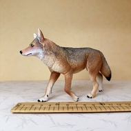 Safari Simulation Animal Model Miracle Hollow Large Coyote Jackal Coyote Children's Toy Gift