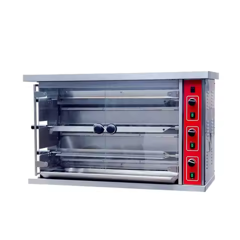 Commercial Electric Rotisserie Oven Electric BBQ Grills Chicken Rotisserie Oven Machine Turkey Rotis