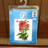 DMC BK1177 Cross Stitch Package - Poppies