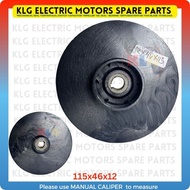 Water pump impeller 12mm 46x115