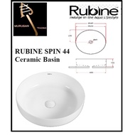RUBINE SPIN 44 Ceramic Basin