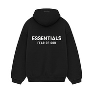 Fog Kimi Essentials24 Holiday Fleece Lined Hoodie Mens Trendy Oversized Linen Sweatshirt for Leisure