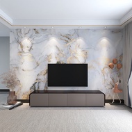 Nordic Light Luxury Style Imitation Marble TV Background Wallpaper Wallpaper Gilt Living Room Movie 