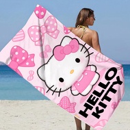 250gsm Super Absorbent And Quick-Drying Microfiber, Sanrio Hello Kitty And Kuromi Cute Cartoon Chara