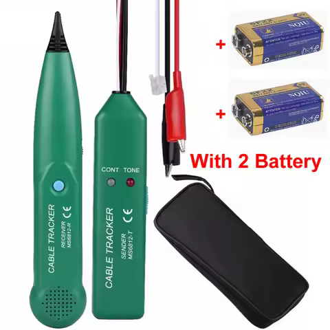 MS6812 Cable Tracker Tester Line LAN Detector UTP STP Telephone Wire Tracer Breakpoint Location Diag