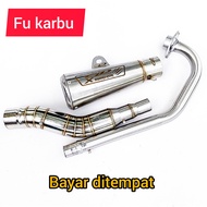 Racingknalpot cld x monster satria fu carburetor fu injection full system | Cld x monster satria fu 