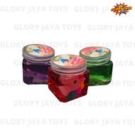 Slime/slime/slime CLEAR JELLY/SLIME IMPORT Small CUBE+UNICORN Toy