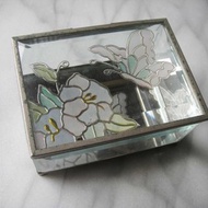 【老時光 OLD-TIME】早期日本彩繪玻璃珠寶盒