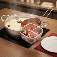 [UP] Pasta Basket  nching Strainer Deep Fry Handle Large Capacity for Noodle Cooking in Home Kitchen