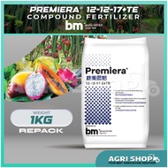 Agrishop 1KG Behn Meyer Premiera® 12-12-17-2+TE Compound Fertilizer