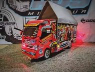 miniatur truk/miniatur truk oleng/isuzu/miniatur truk kayu/miniatur truk remot/mainan anak/mainan terlaris