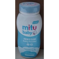 { 9 pcs } mitu Baby powder 50g Baby powder Loose powder